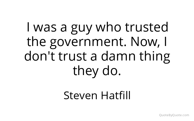 Preview image for this quote by Steven Hatfill