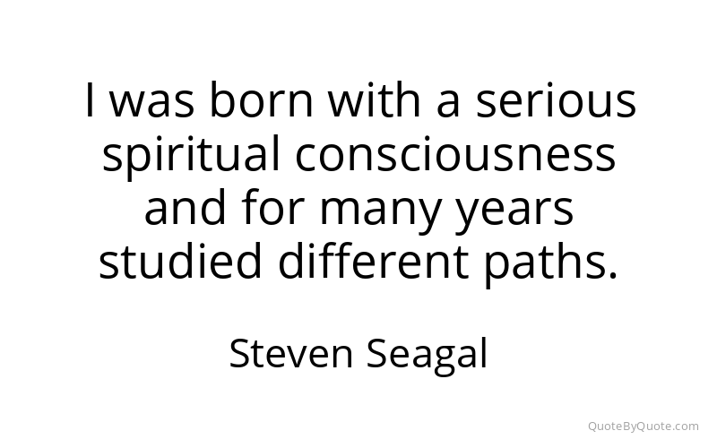Preview image for this quote by Steven Seagal