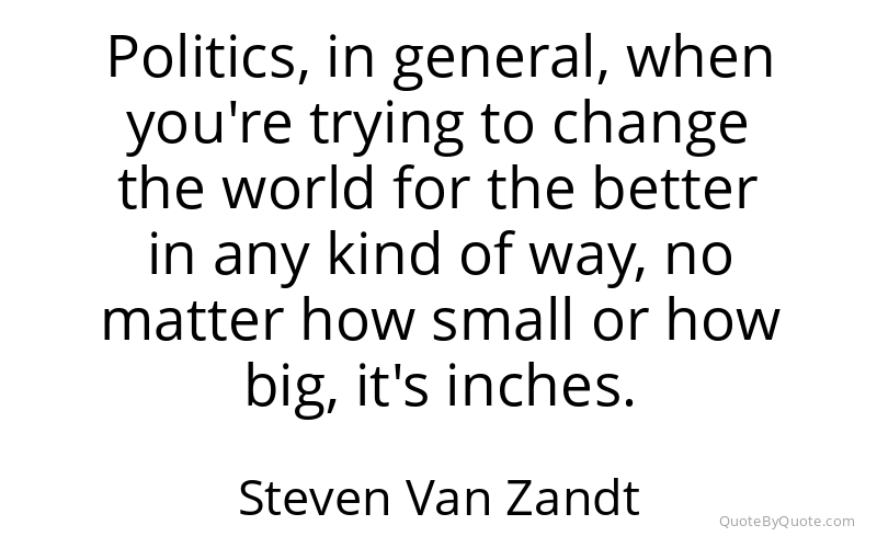 Preview image for this quote by Steven Van Zandt