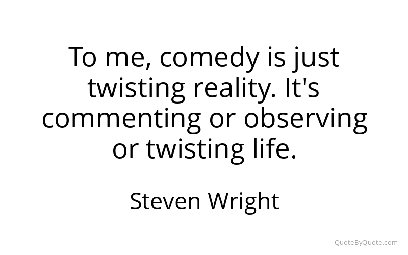 Preview image for this quote by Steven Wright