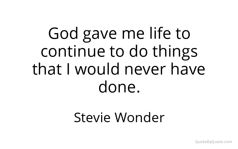 Preview image for this quote by Stevie Wonder