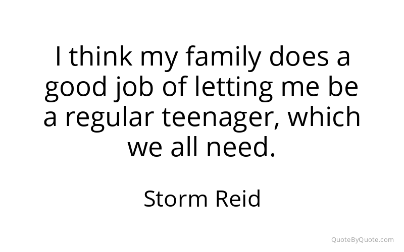 Preview image for this quote by Storm Reid