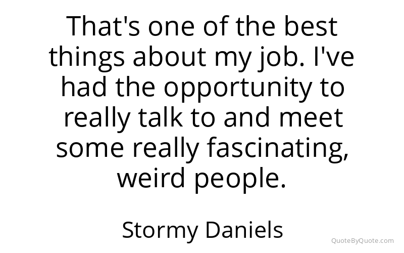 Preview image for this quote by Stormy Daniels