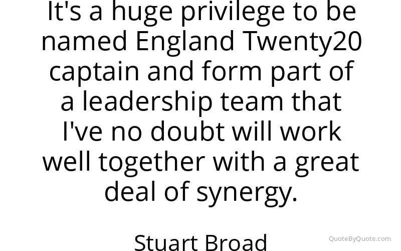 Preview image for this quote by Stuart Broad