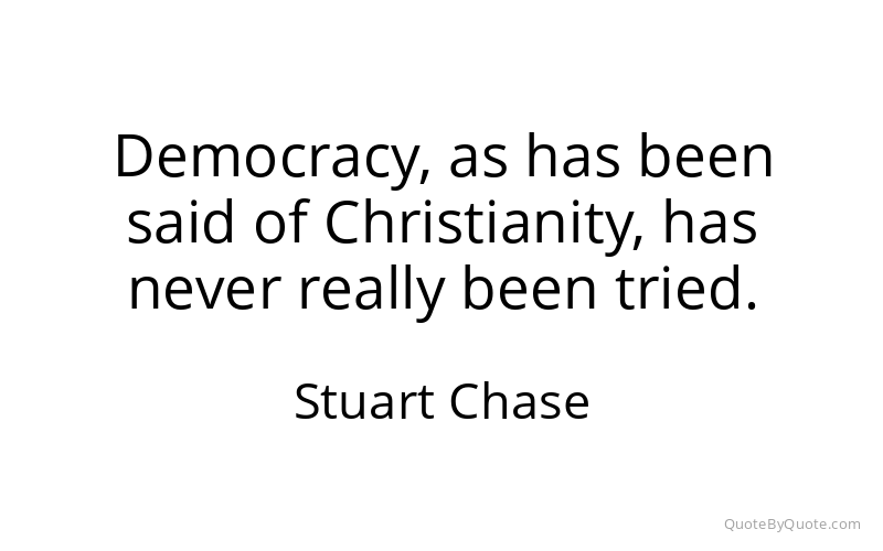 Preview image for this quote by Stuart Chase
