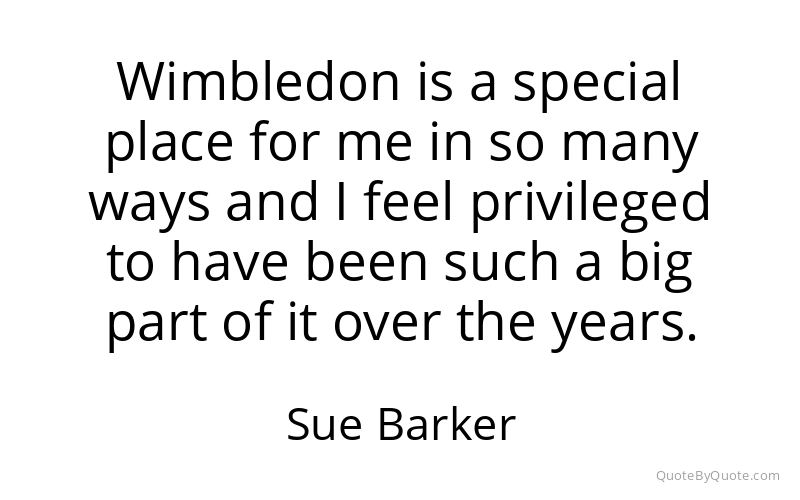 Preview image for this quote by Sue Barker