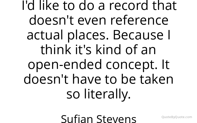 Preview image for this quote by Sufjan Stevens