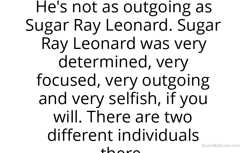 Preview image for this quote by Sugar Ray Leonard