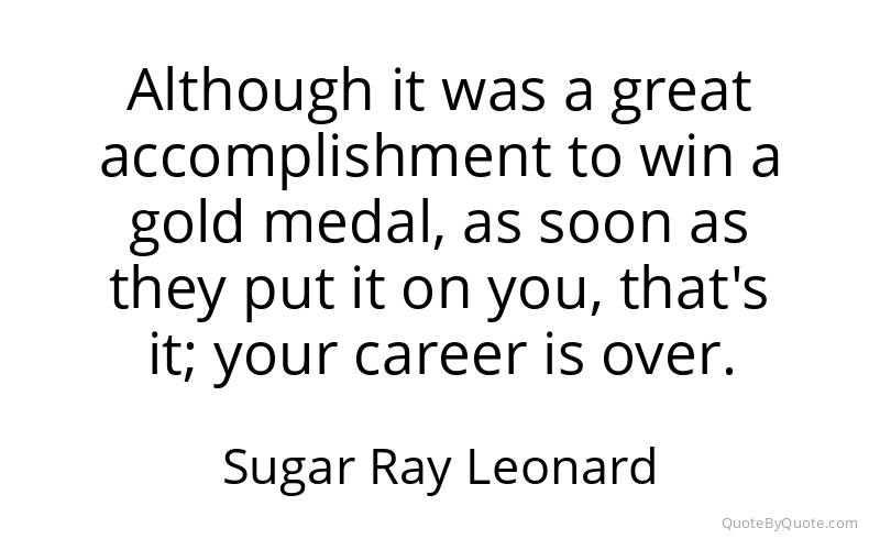 Preview image for this quote by Sugar Ray Leonard