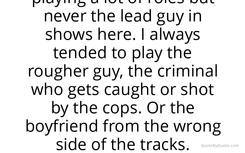 Preview image for this quote by Sullivan Stapleton