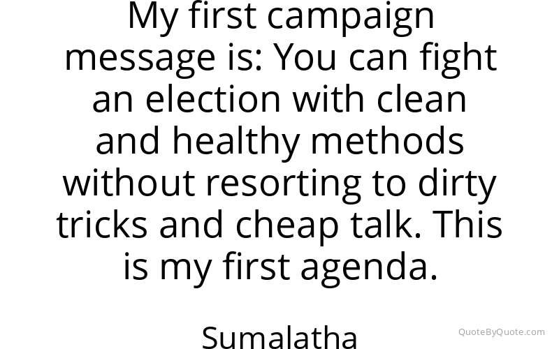 Preview image for this quote by Sumalatha