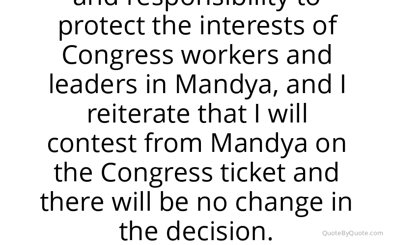 Preview image for this quote by Sumalatha