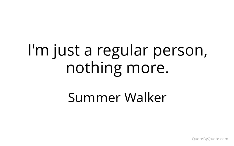 Preview image for this quote by Summer Walker