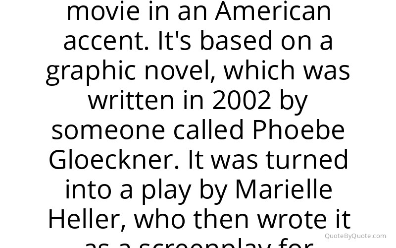 Preview image for this quote by Bel Powley