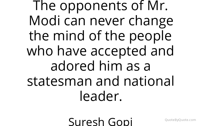 Preview image for this quote by Suresh Gopi