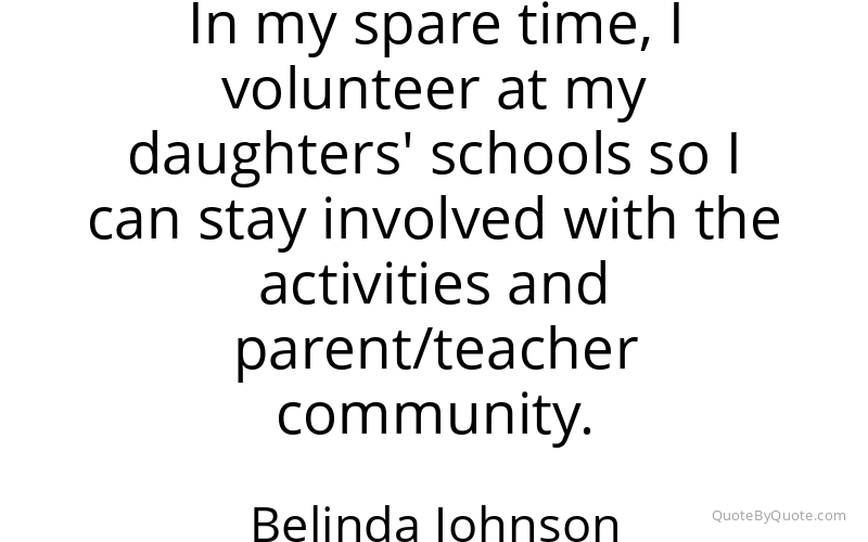 Preview image for this quote by Belinda Johnson