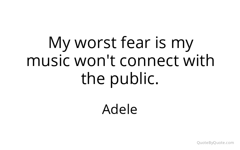 Preview image for this quote by Adele