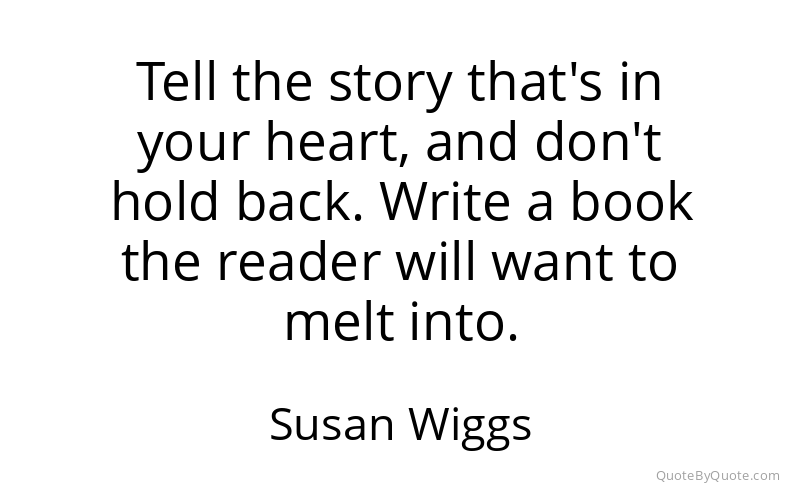 Preview image for this quote by Susan Wiggs