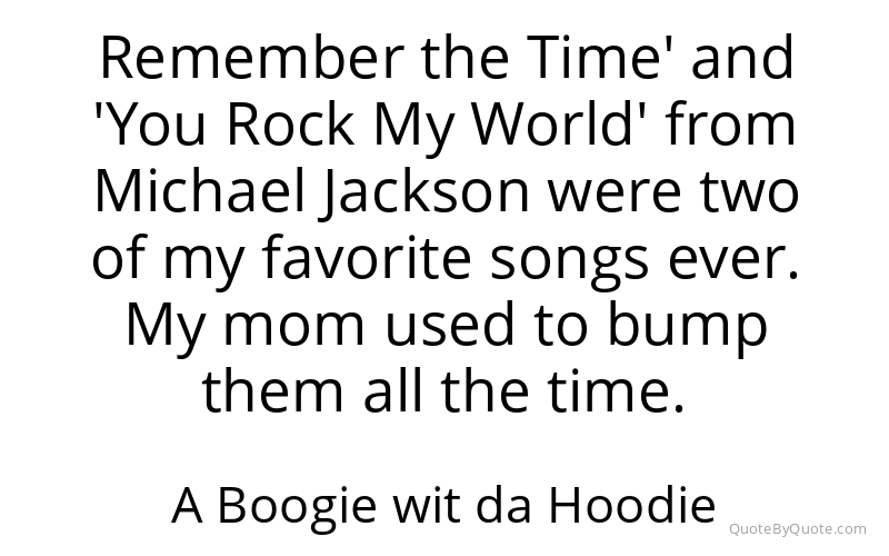 Preview image for this quote by A Boogie wit da Hoodie