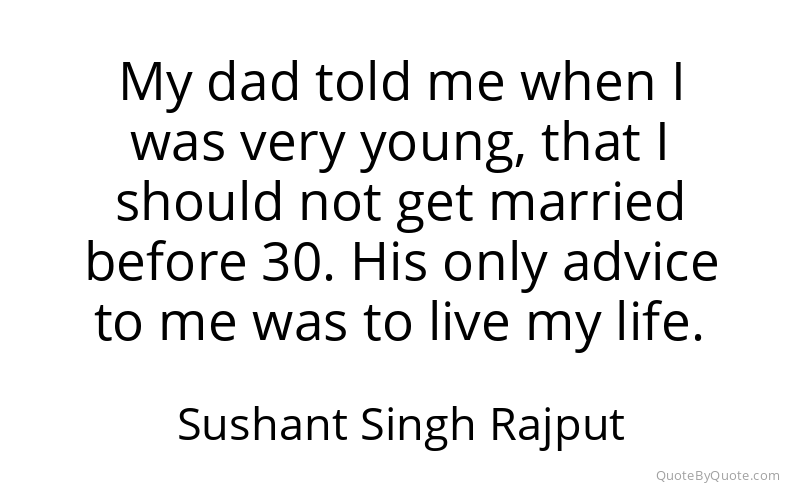 Preview image for this quote by Sushant Singh Rajput