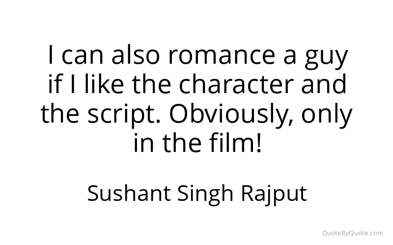 Preview image for this quote by Sushant Singh Rajput