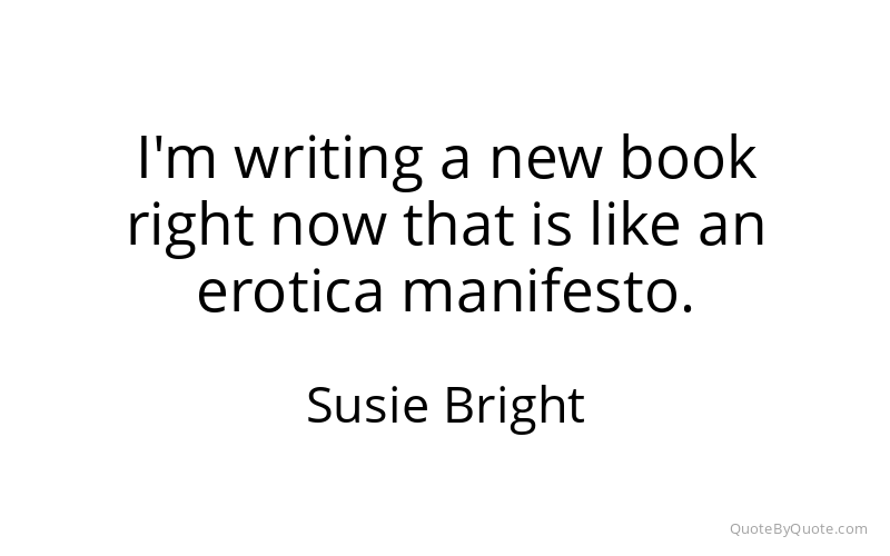 Preview image for this quote by Susie Bright