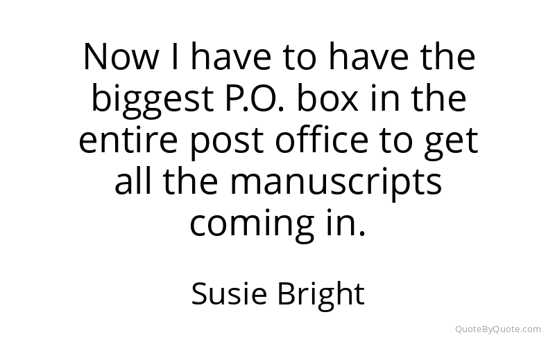 Preview image for this quote by Susie Bright