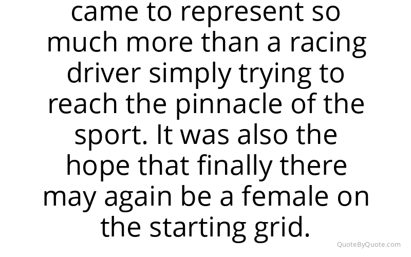 Preview image for this quote by Susie Wolff