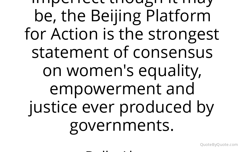 Preview image for this quote by Bella Abzug