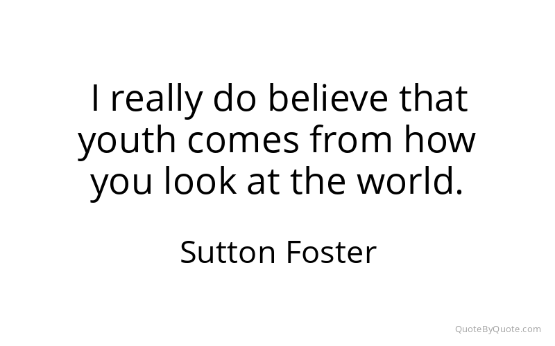 Preview image for this quote by Sutton Foster