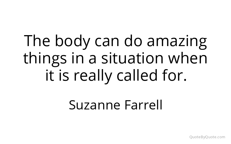 Preview image for this quote by Suzanne Farrell