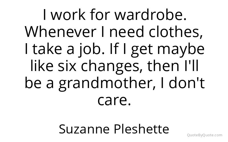 Preview image for this quote by Suzanne Pleshette