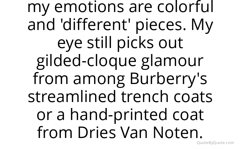 Preview image for this quote by Suzy Menkes