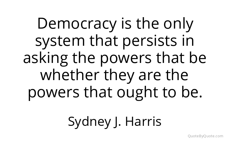 Preview image for this quote by Sydney J. Harris