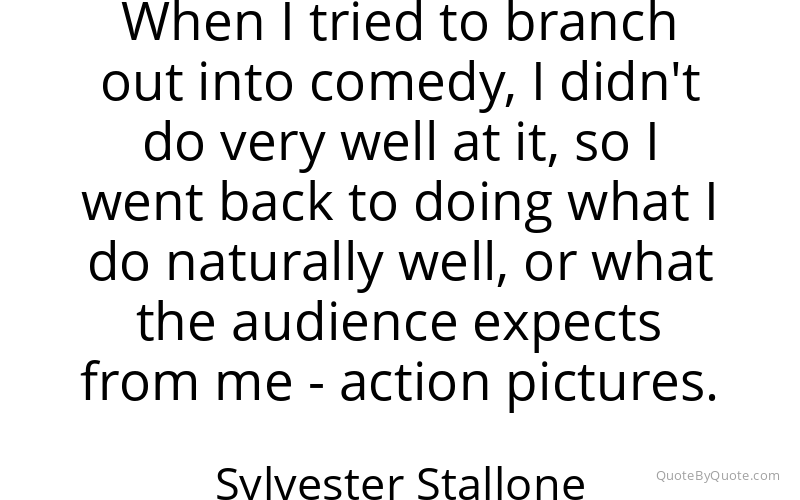Preview image for this quote by Sylvester Stallone