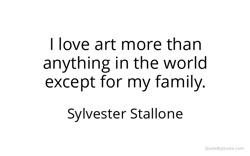 Preview image for this quote by Sylvester Stallone