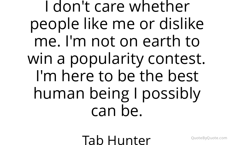Preview image for this quote by Tab Hunter