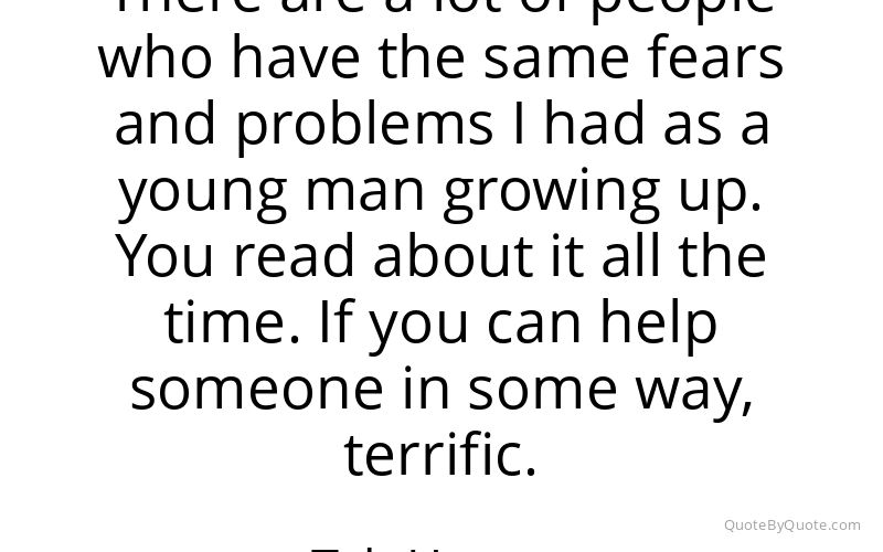 Preview image for this quote by Tab Hunter