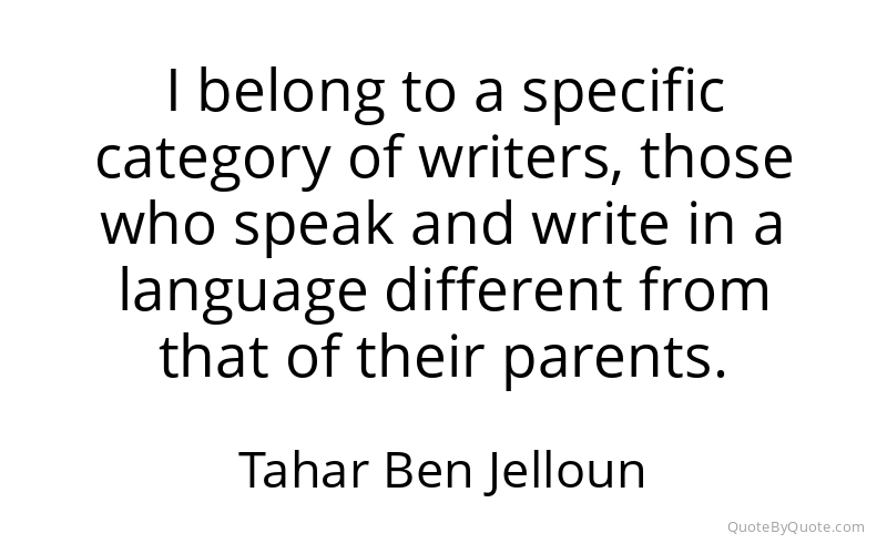 Preview image for this quote by Tahar Ben Jelloun