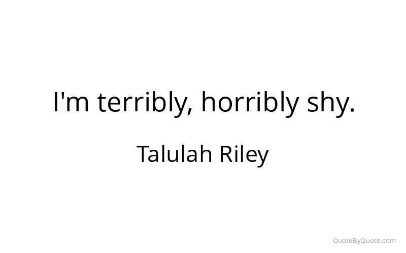 Preview image for this quote by Talulah Riley