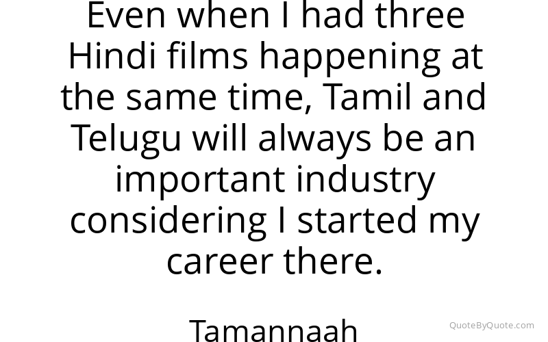 Preview image for this quote by Tamannaah