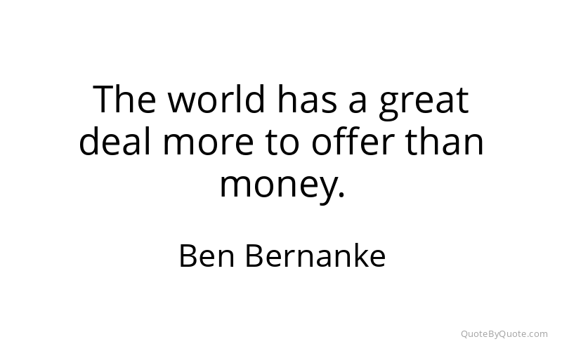 Preview image for this quote by Ben Bernanke