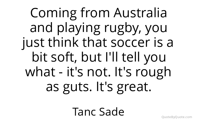 Preview image for this quote by Tanc Sade