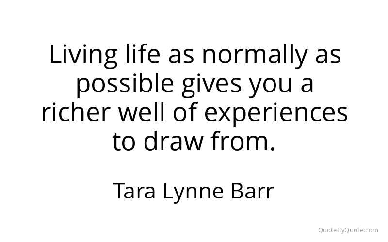 Preview image for this quote by Tara Lynne Barr