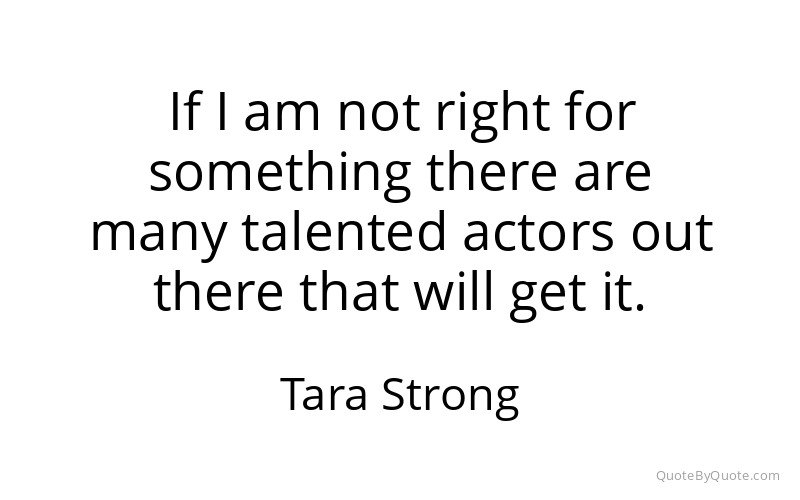 Preview image for this quote by Tara Strong