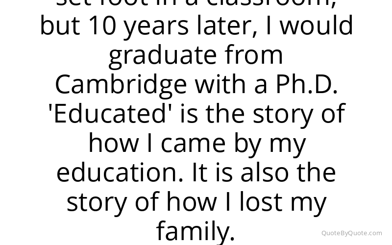 Preview image for this quote by Tara Westover