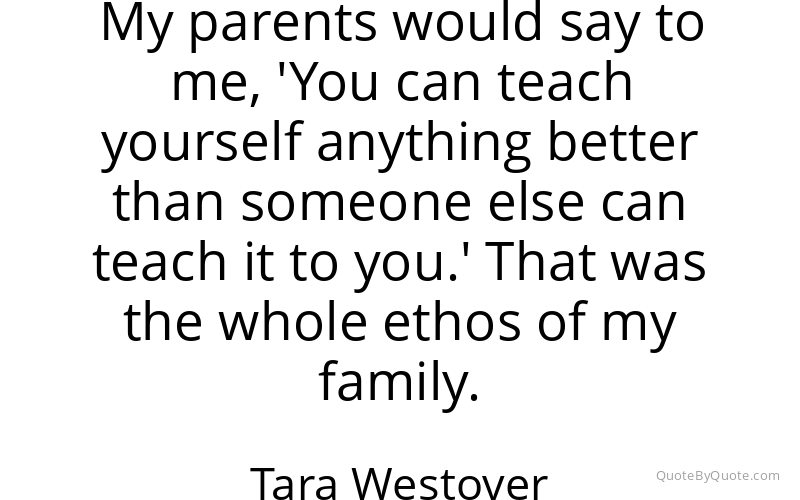 Preview image for this quote by Tara Westover