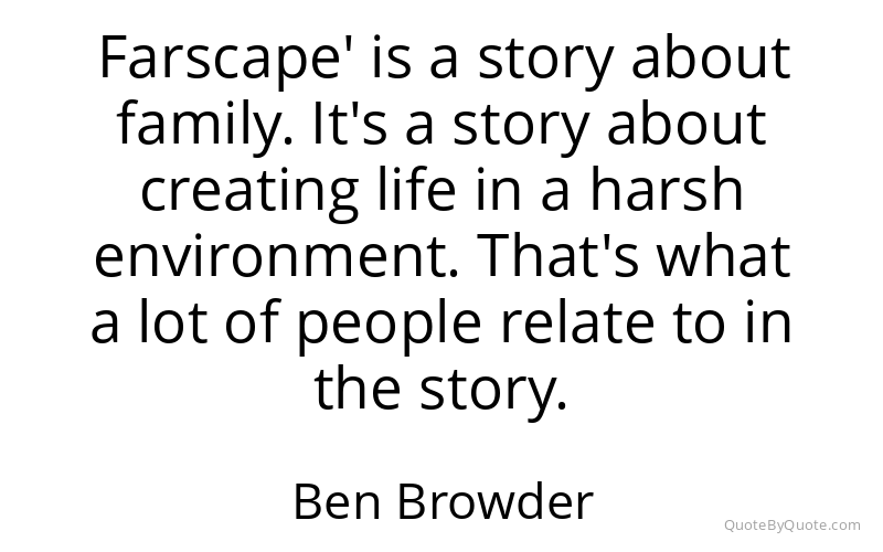 Preview image for this quote by Ben Browder