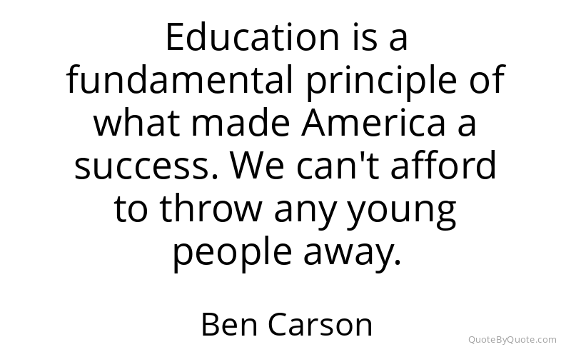 Preview image for this quote by Ben Carson