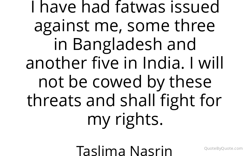 Preview image for this quote by Taslima Nasrin